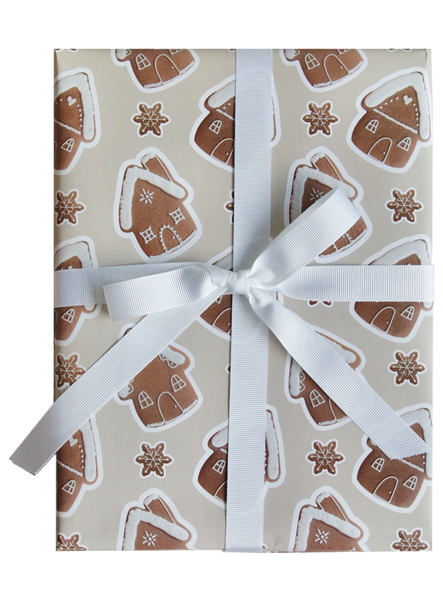 Afternoon Crumbs - Gingerbread House Wrapping Paper - £3 - afternooncrumbs.com