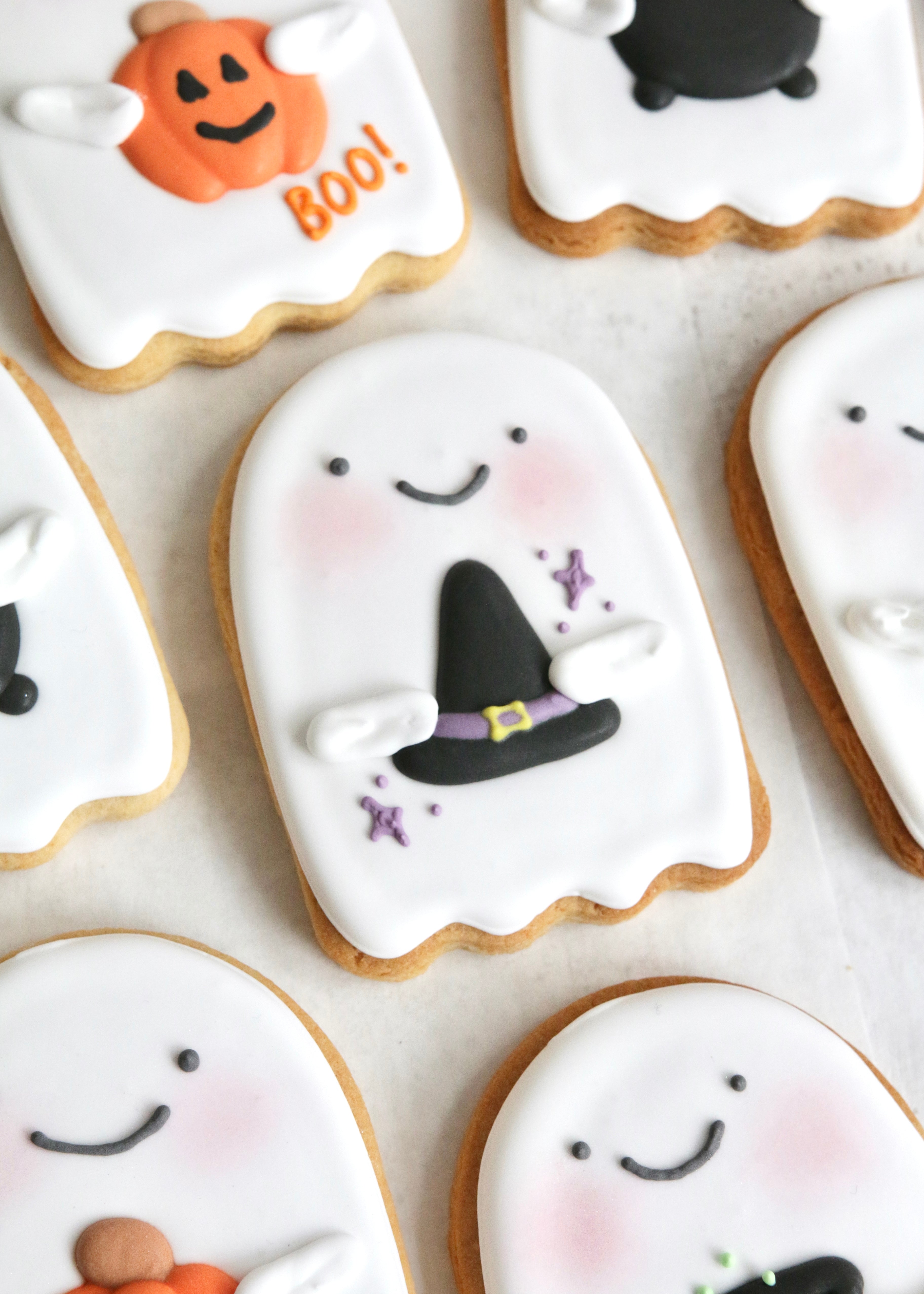 Halloween Ghost Biscuits