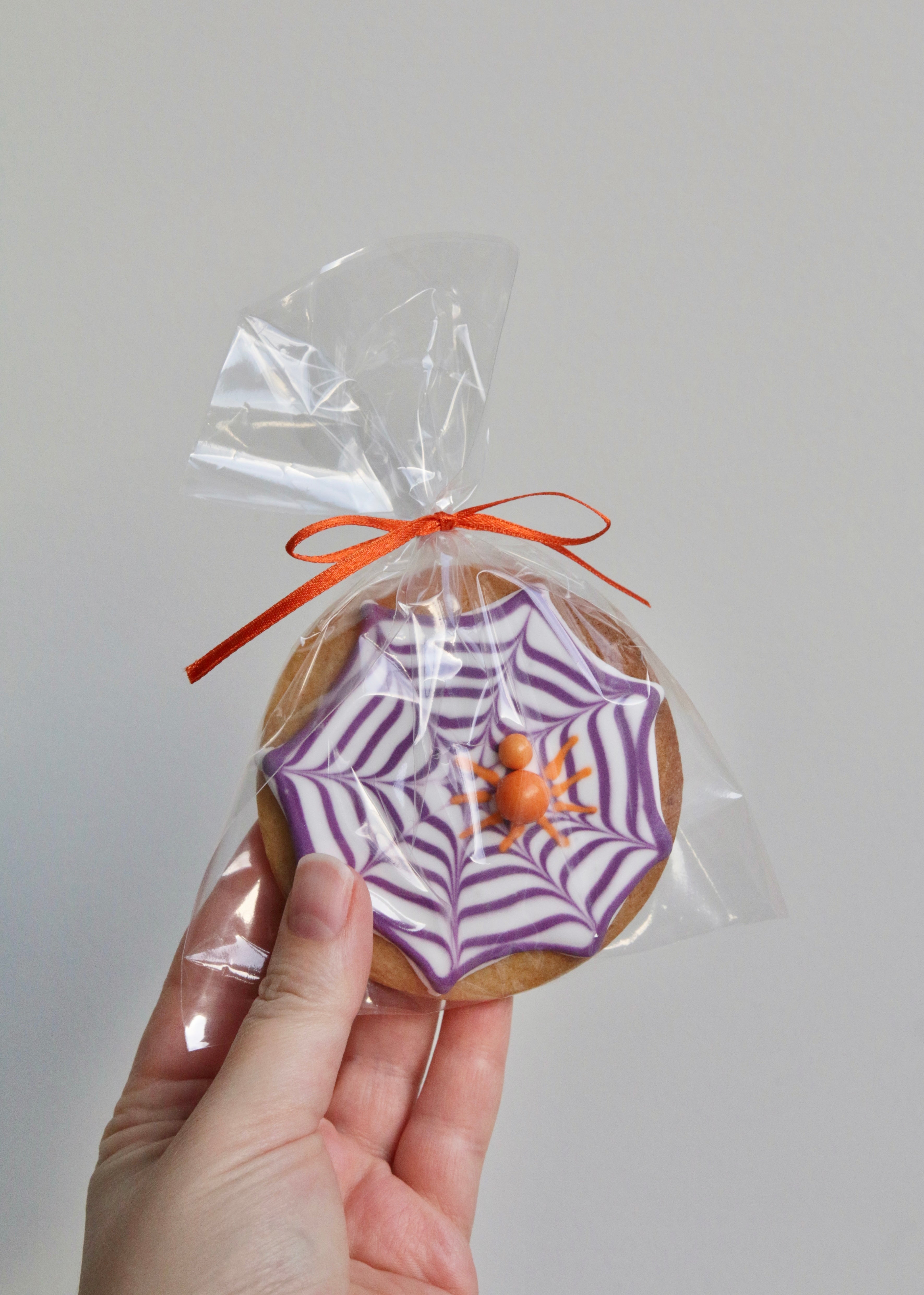 Spooky Spiderweb Biscuits