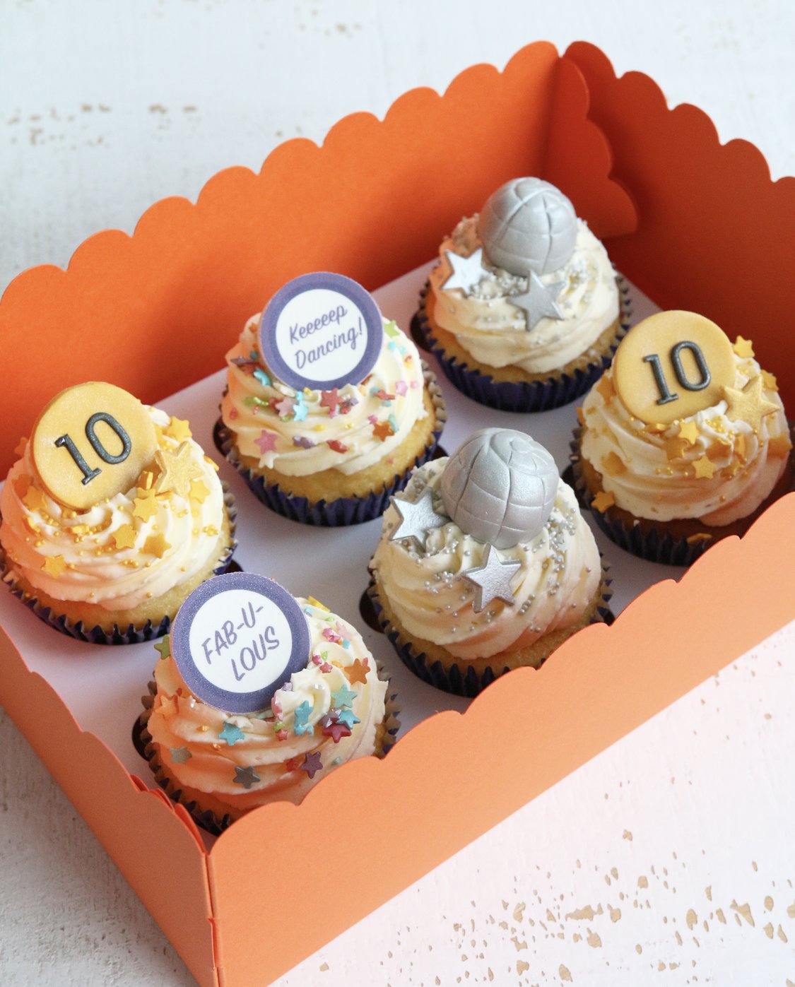 'Saturday Night Sparkle' Cupcakes