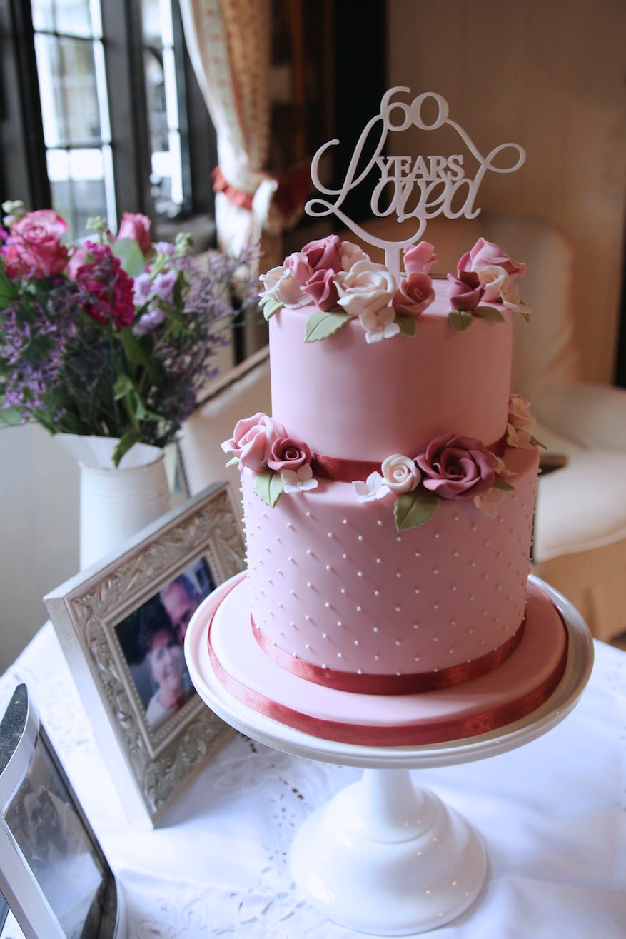 60th Anniversary Cake