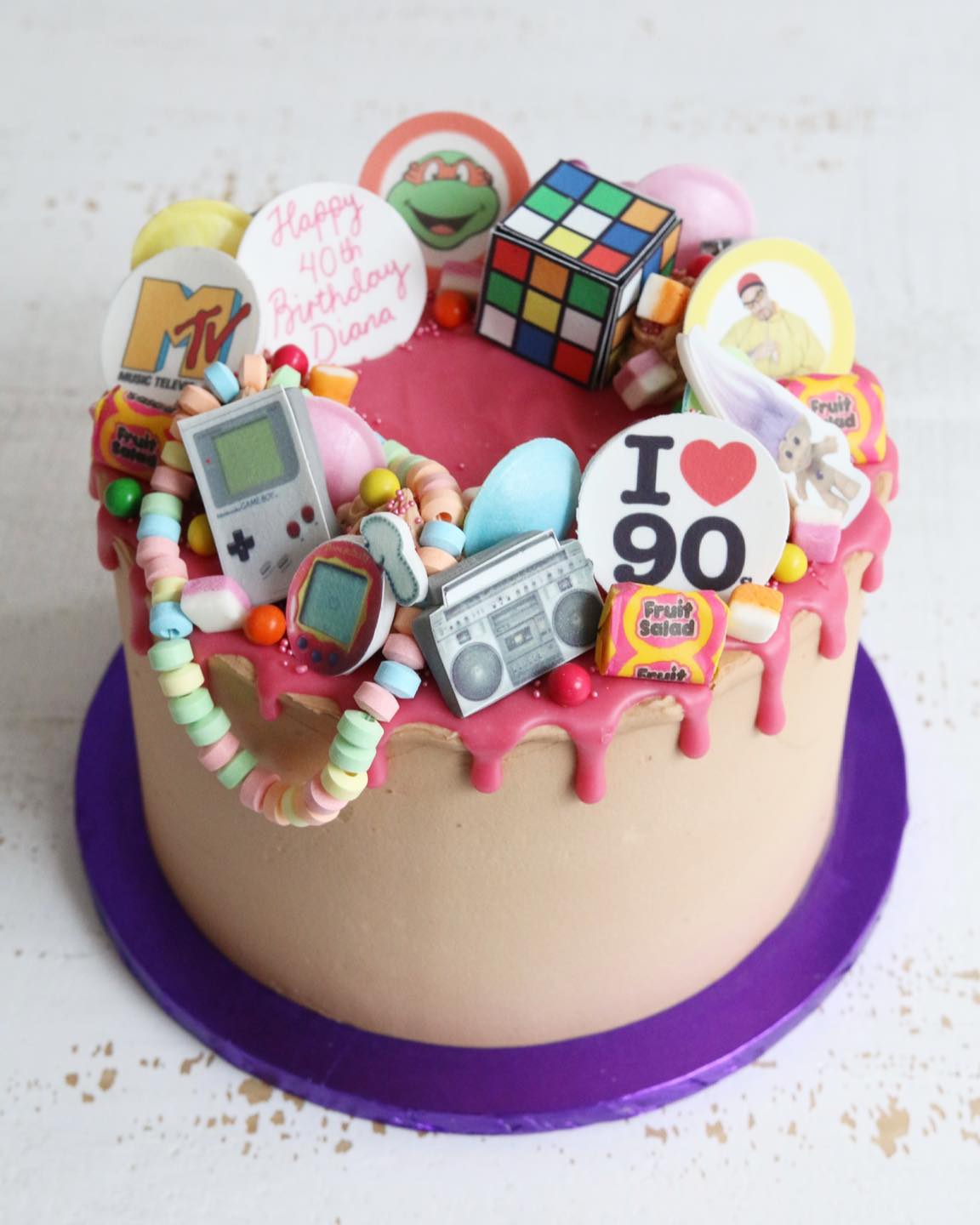 90s Drip Cake