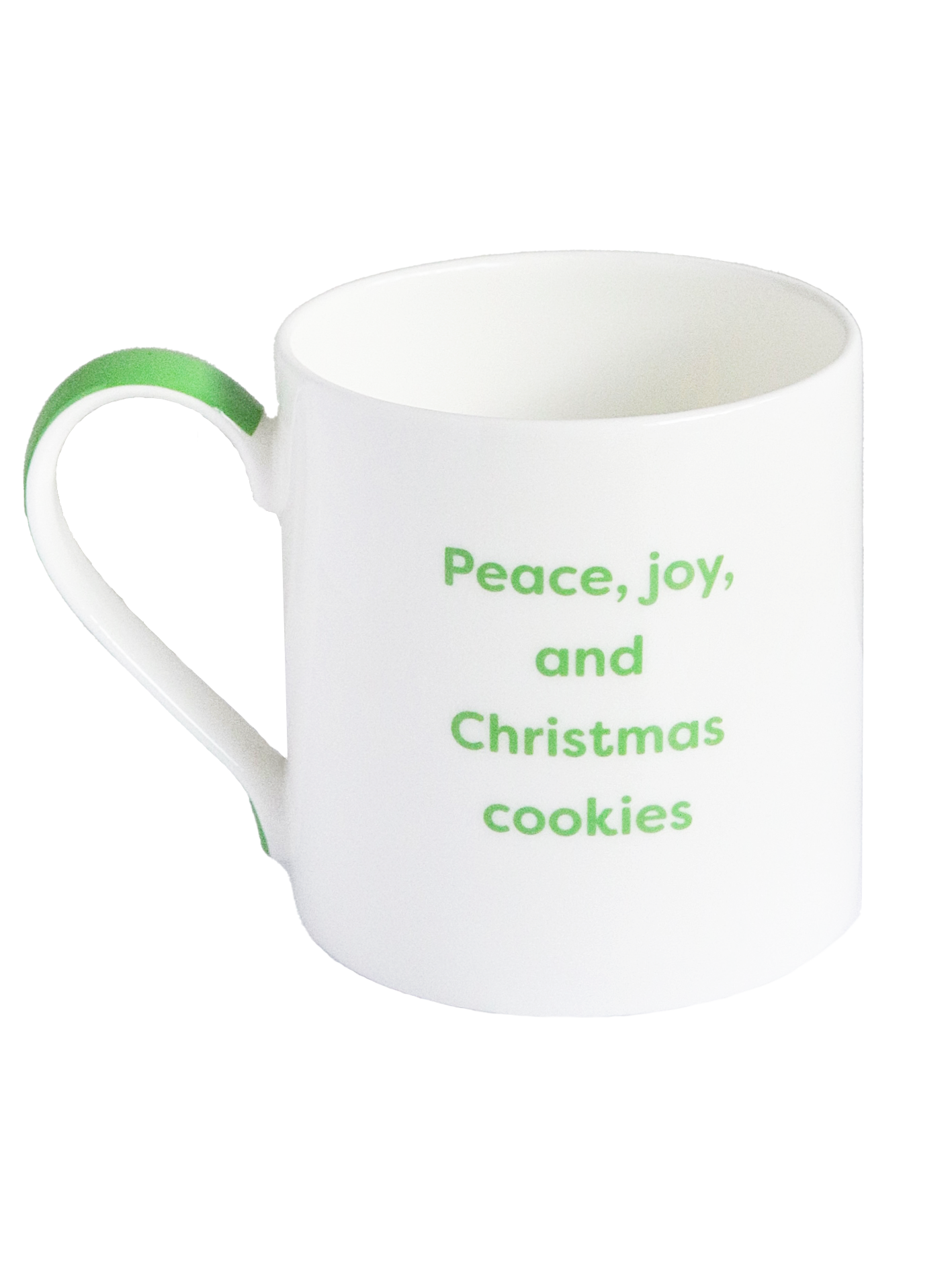 Afternoon Crumbs - Peace, Joy, and Christmas Cookies Mug - £16