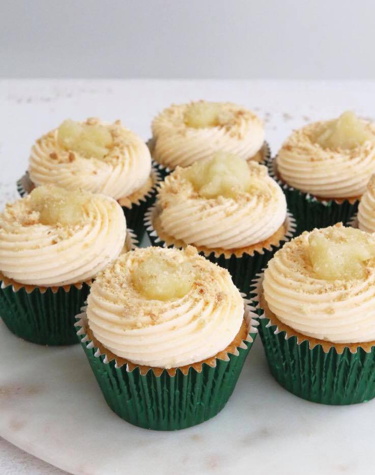 Apple Crumble Cupcakes