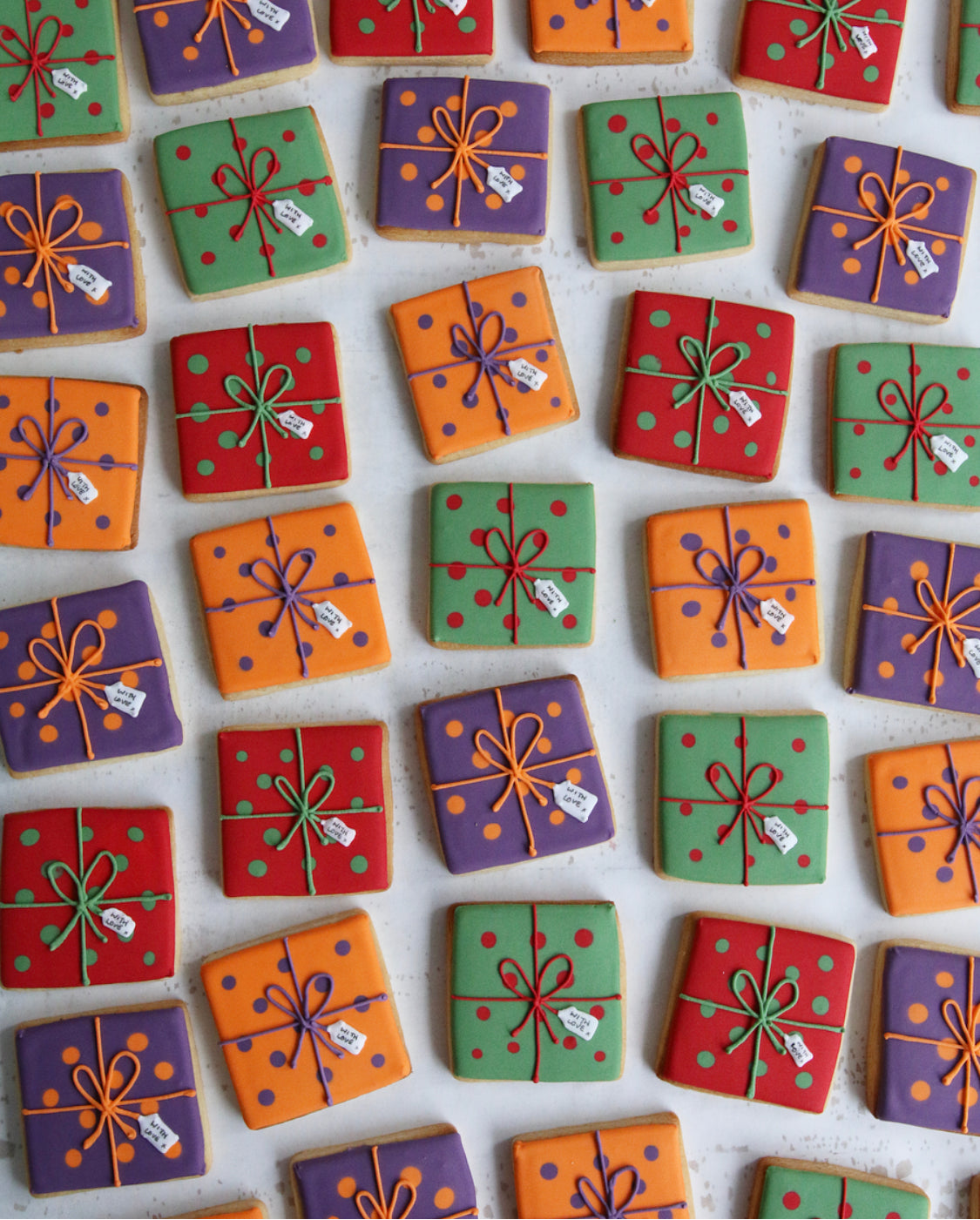 Christmas Present Biscuits