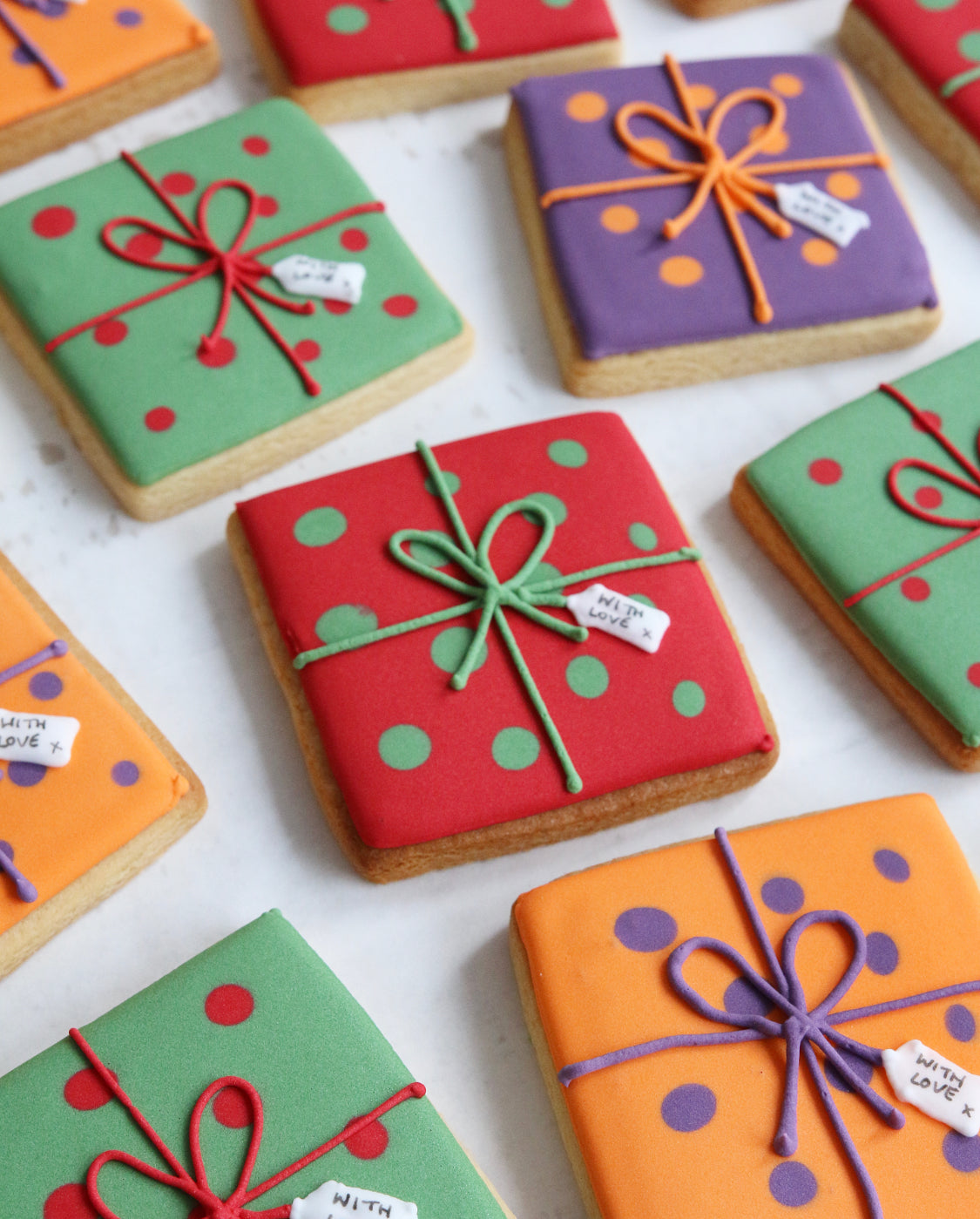 Christmas Present Biscuits