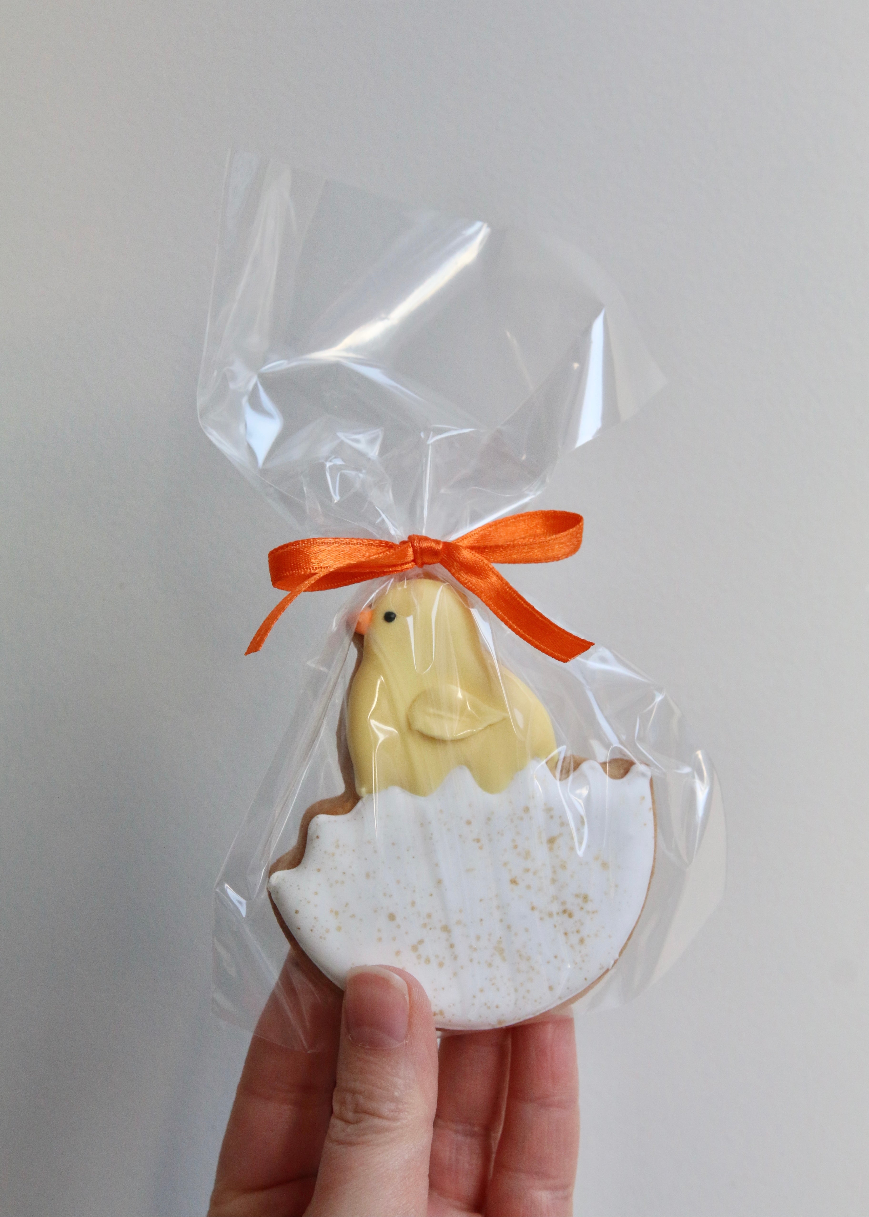 Cheerful Easter Chick Biscuits