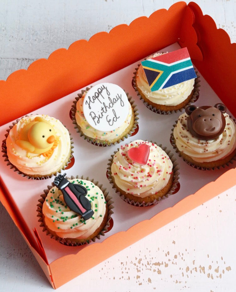 Favourite Things Cupcakes Duck Monkey Flag