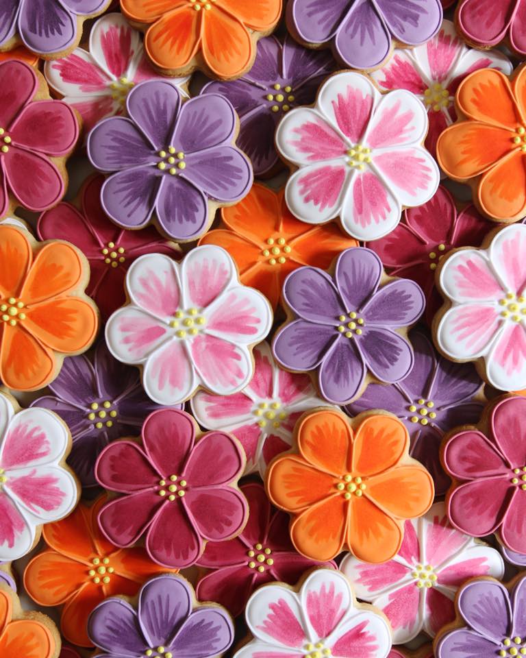 Flower Biscuits
