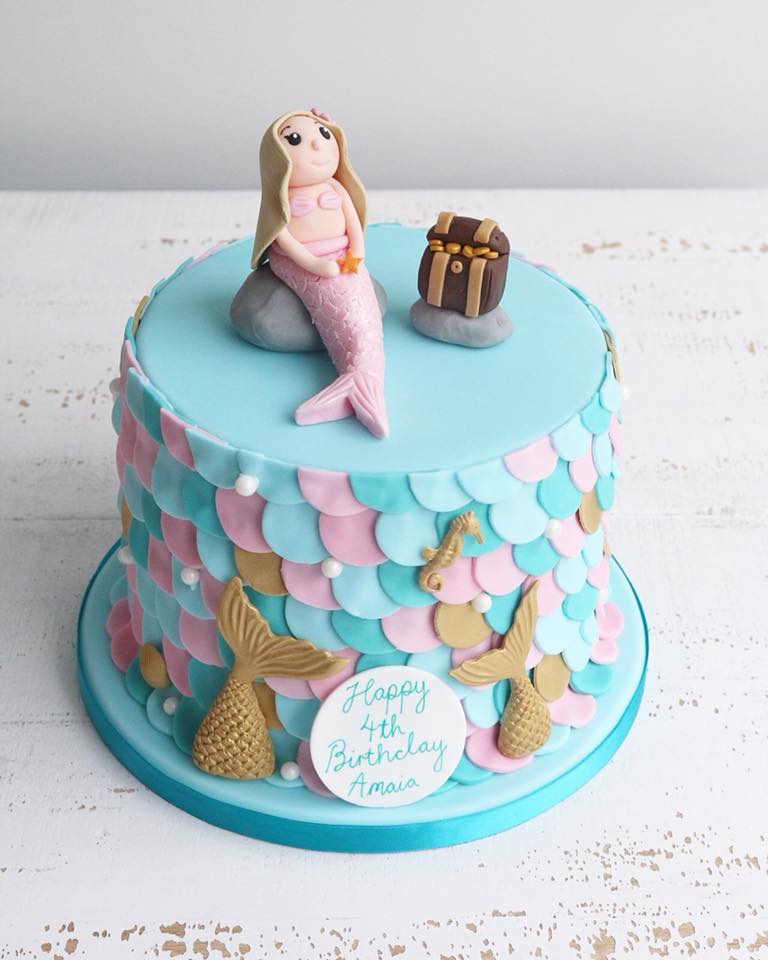 Mermaid Fondant Cake