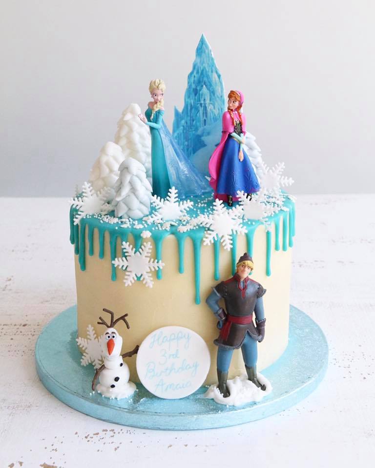 Frozen Drip Cake
