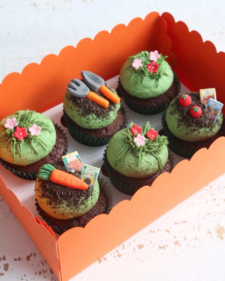 Gardening Cupcakes