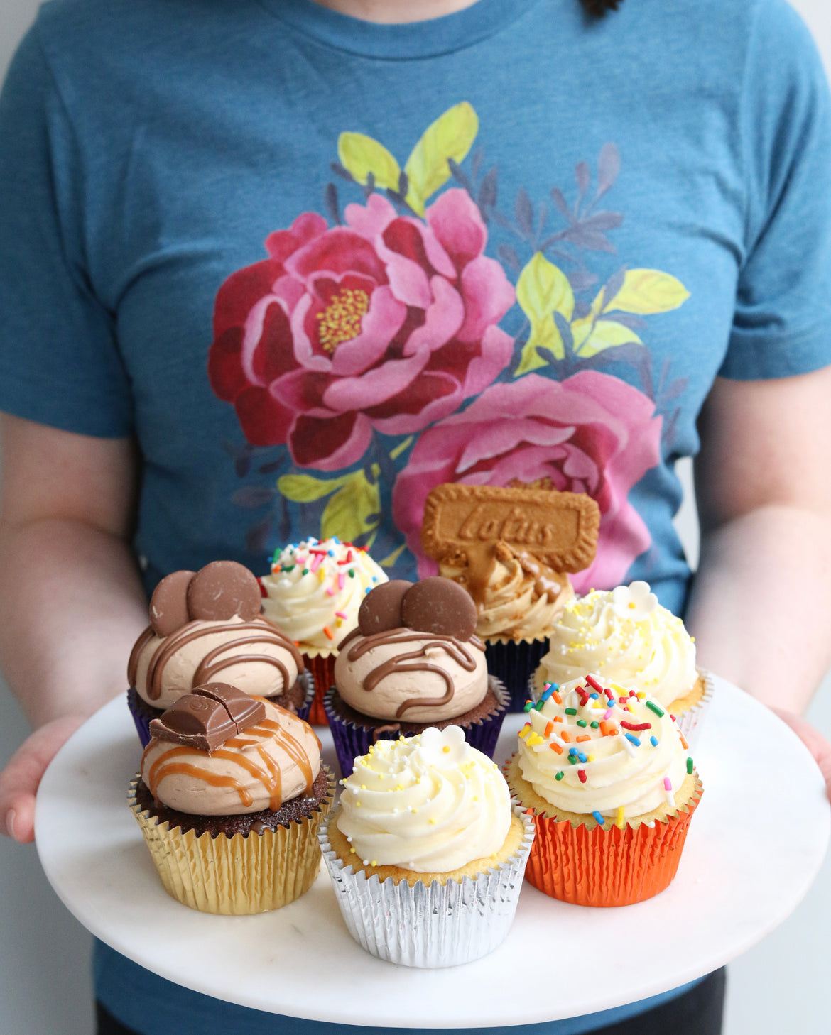 Box of Mixed Mother's Day Cupcakes