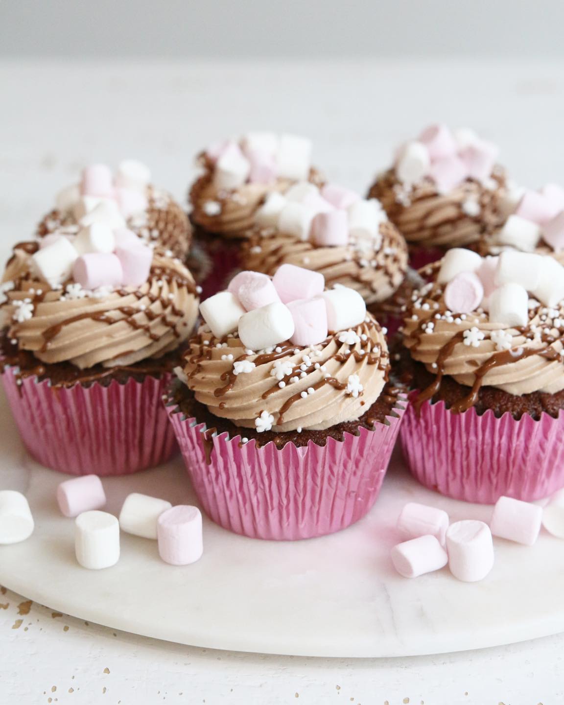 Hot Chocolate Cupcakes