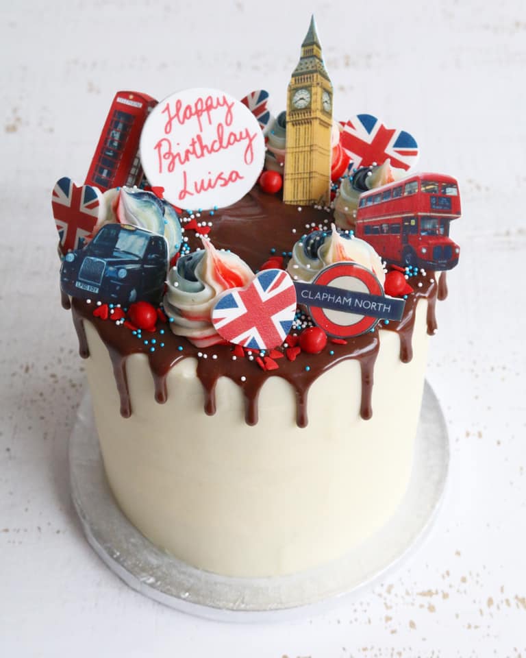 London Drip Cake