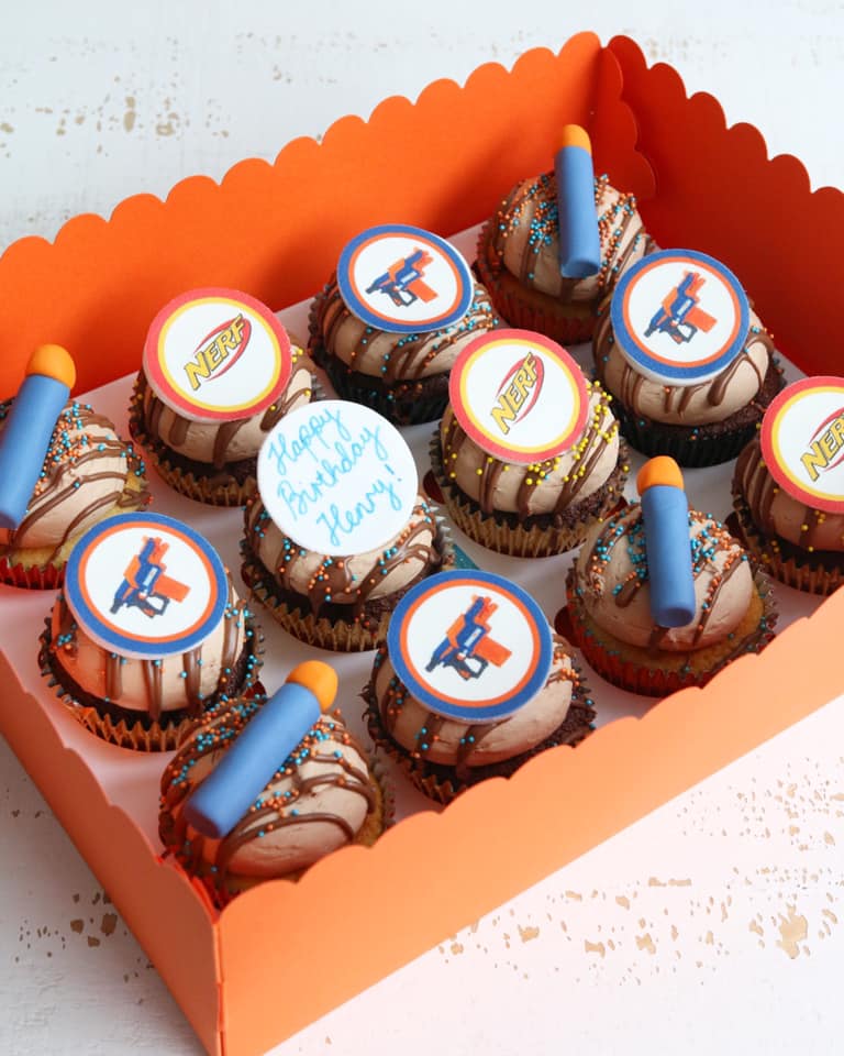 Nerf Cupcakes