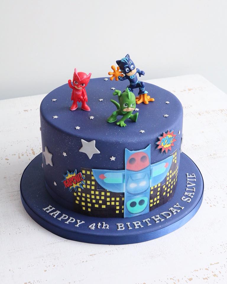 Fondant PJ Masks Cake