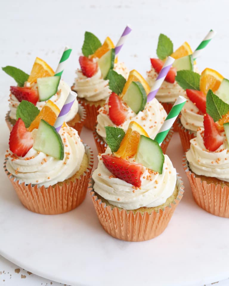 Pimm's Cupcakes