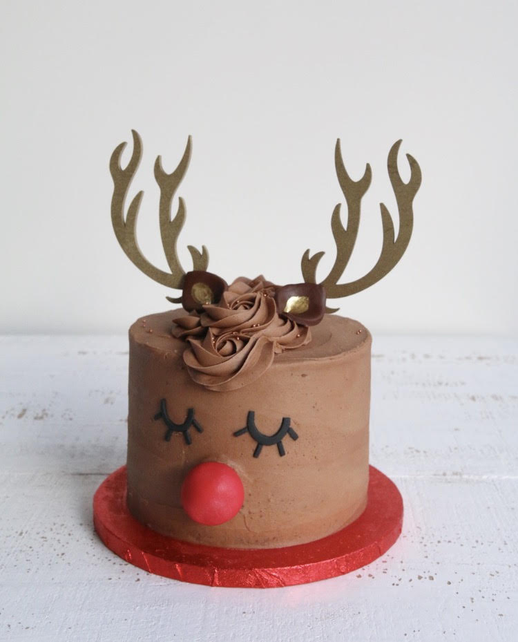 Rudolph the Reindeer Cake