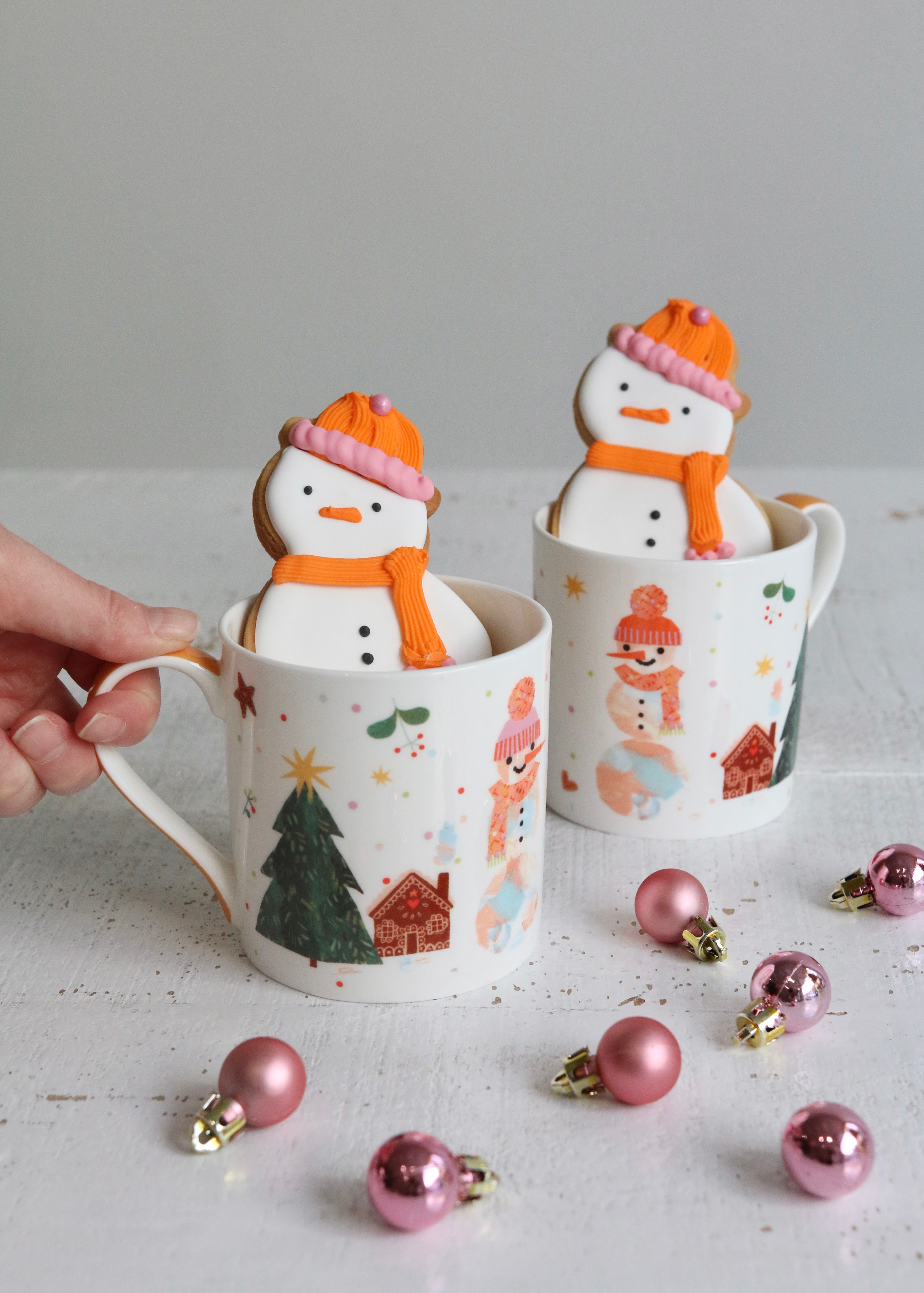 Snowman Mug & Biscuit Gift Set