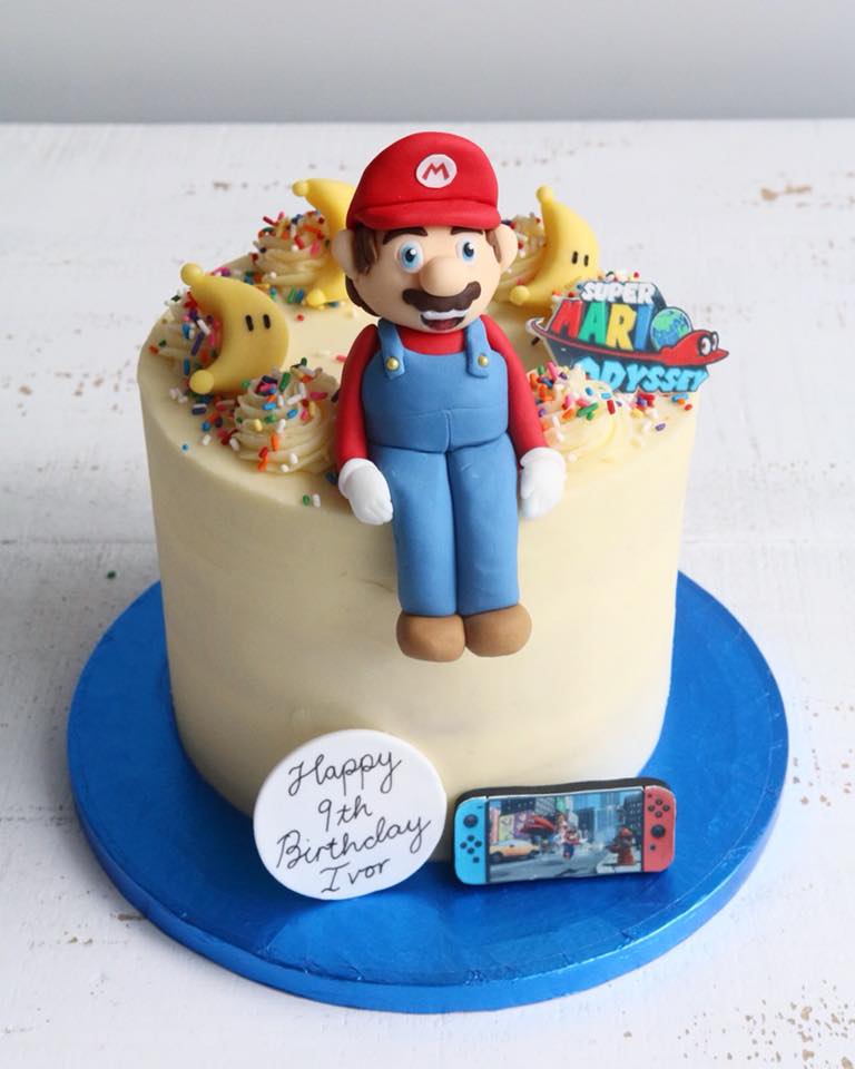 Super Mario Nintendo Birthday Cake