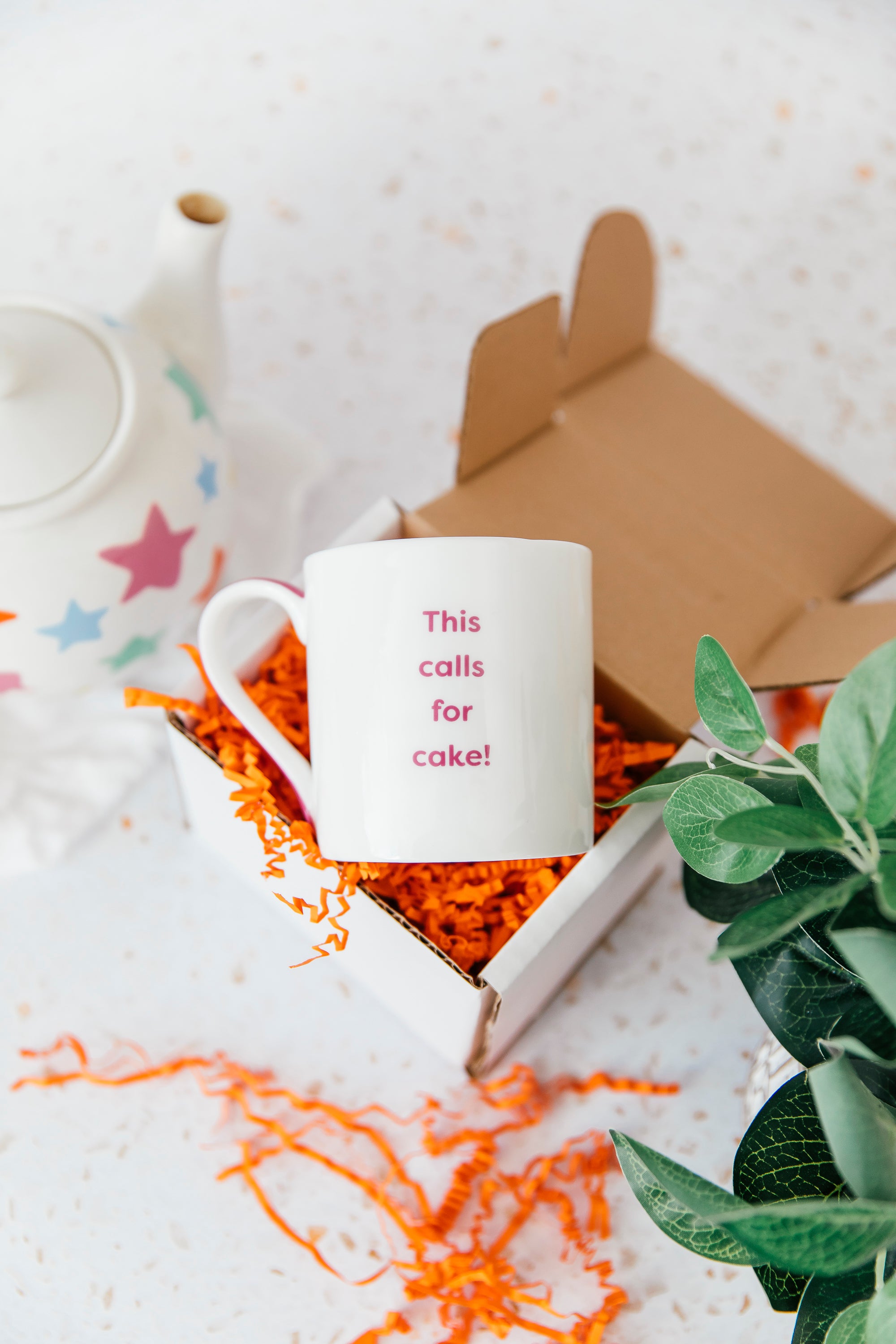This Calls For Cake Mug in Box