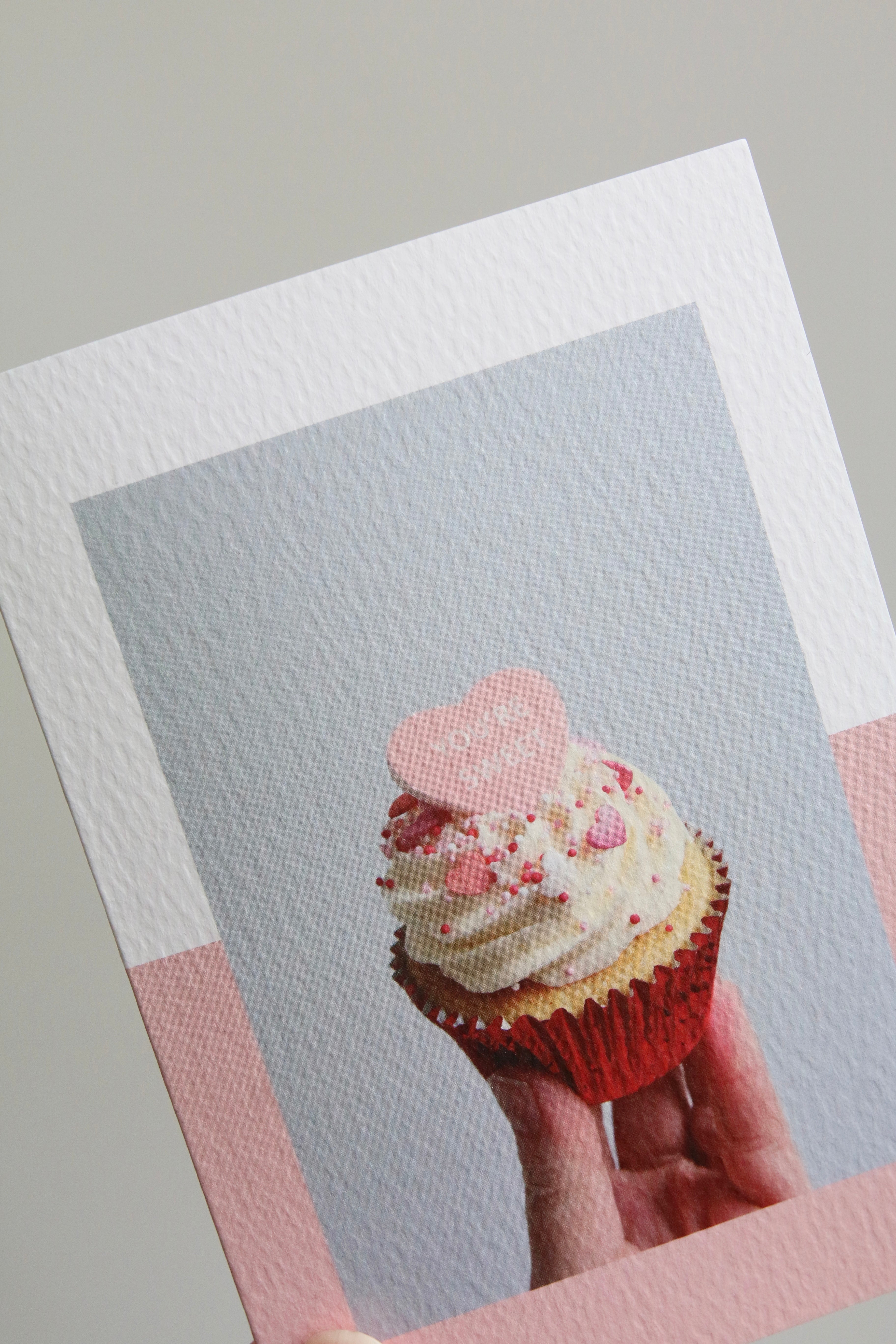 You're Sweet Cupcake Photo Card