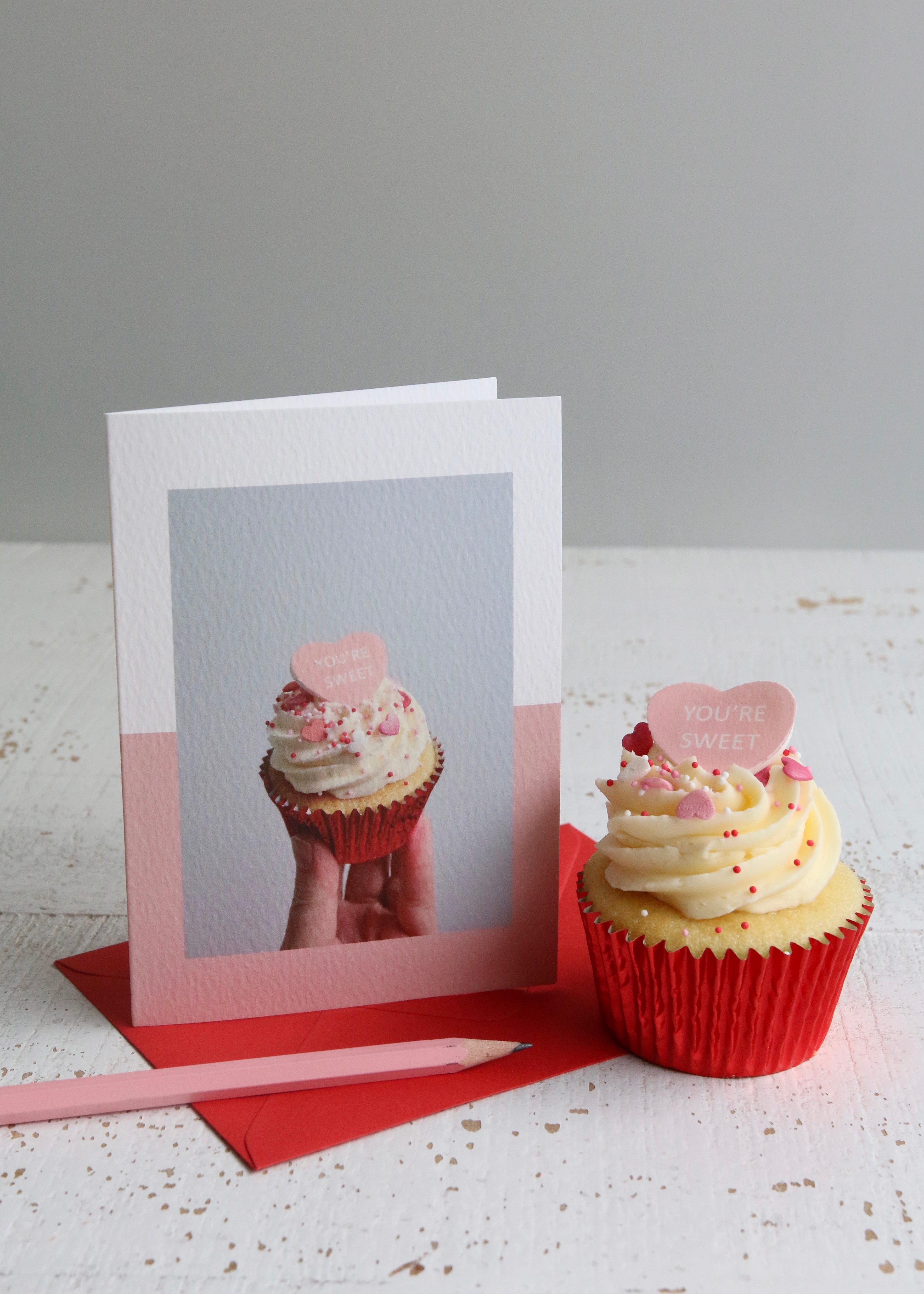 You're Sweet Cupcake Photo Card