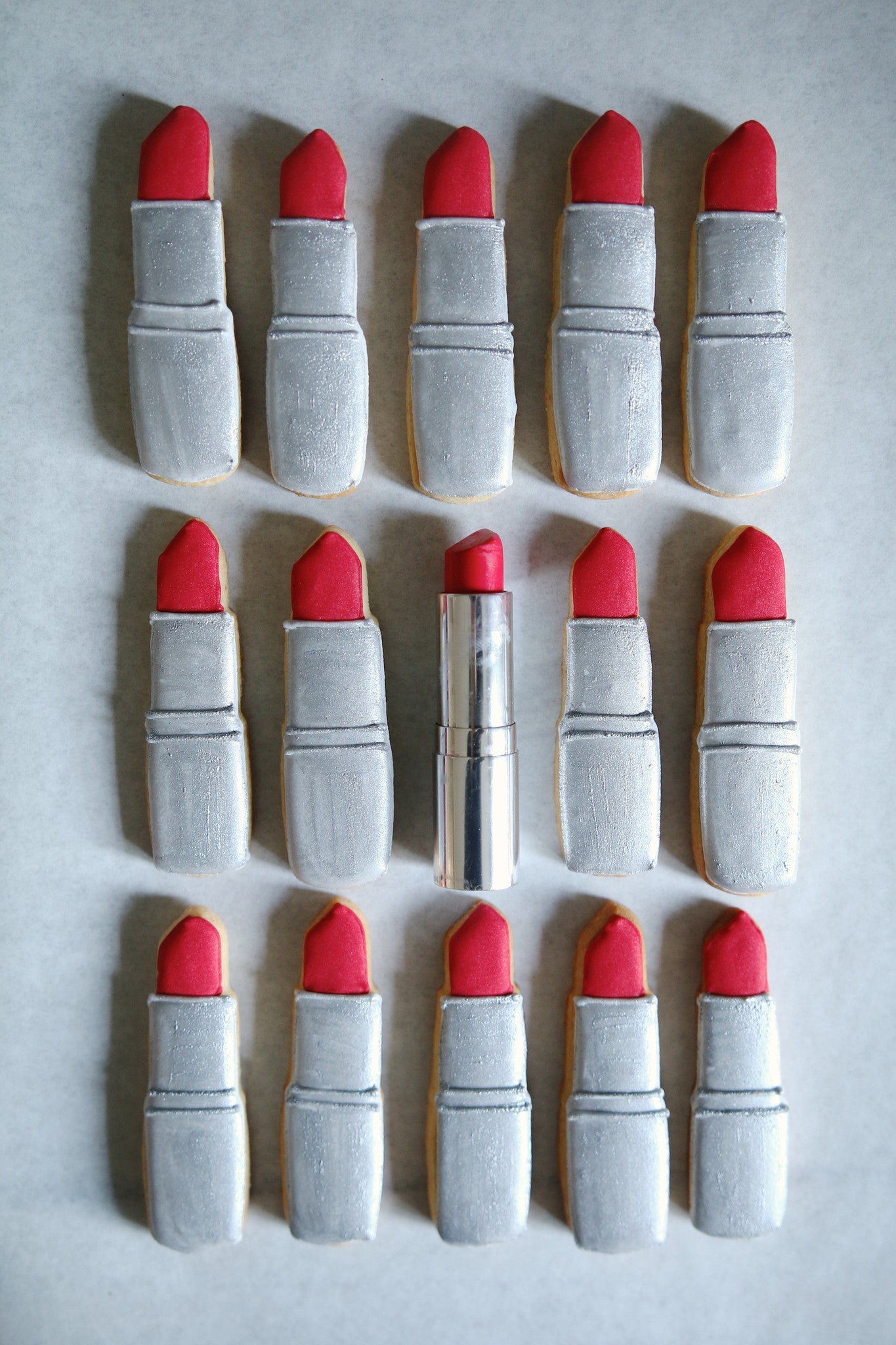 Red Lipstick Biscuits