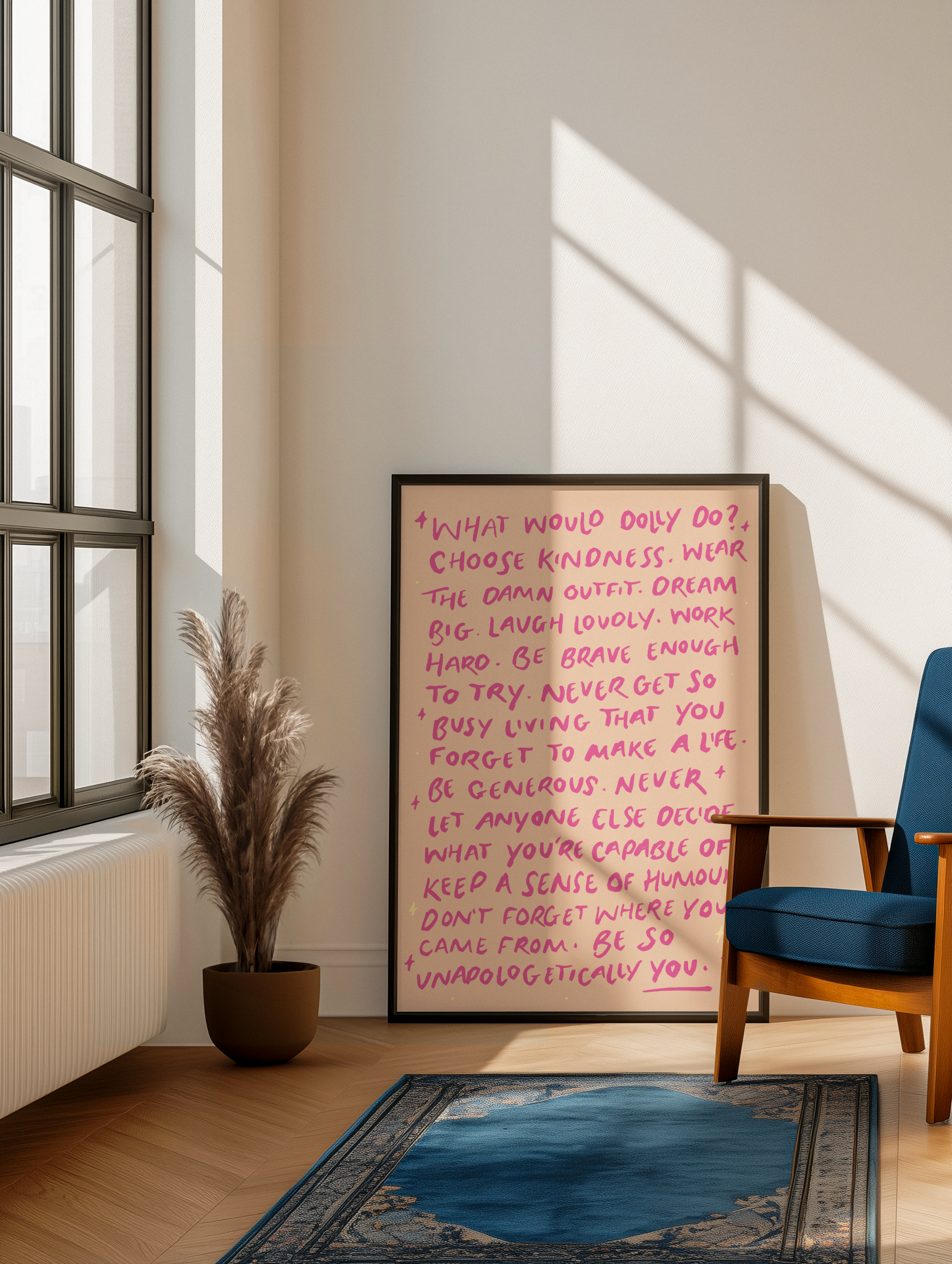'What Would Dolly Do' Print
