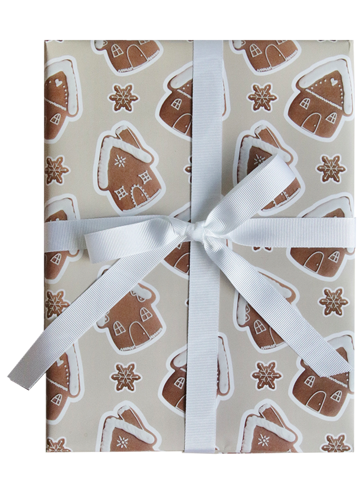 Afternoon Crumbs - Gingerbread House Wrapping Paper - £3 - afternooncrumbs.com