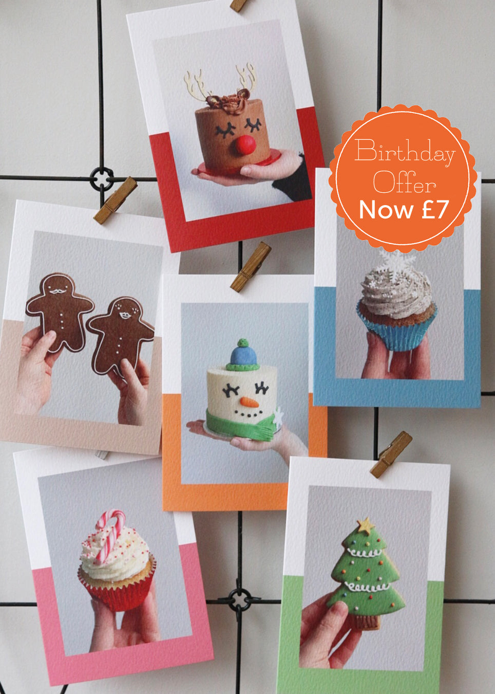 Christmas Photo Cards Bundle (Set of 7)