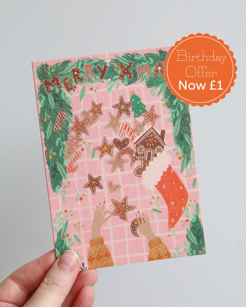 Christmas Stocking Card