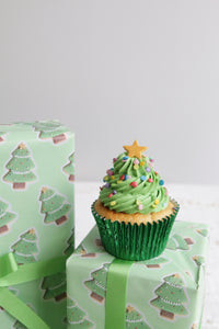 Christmas Tree Cupcakes