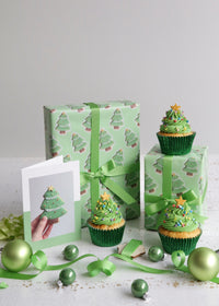 Christmas Tree Cupcakes