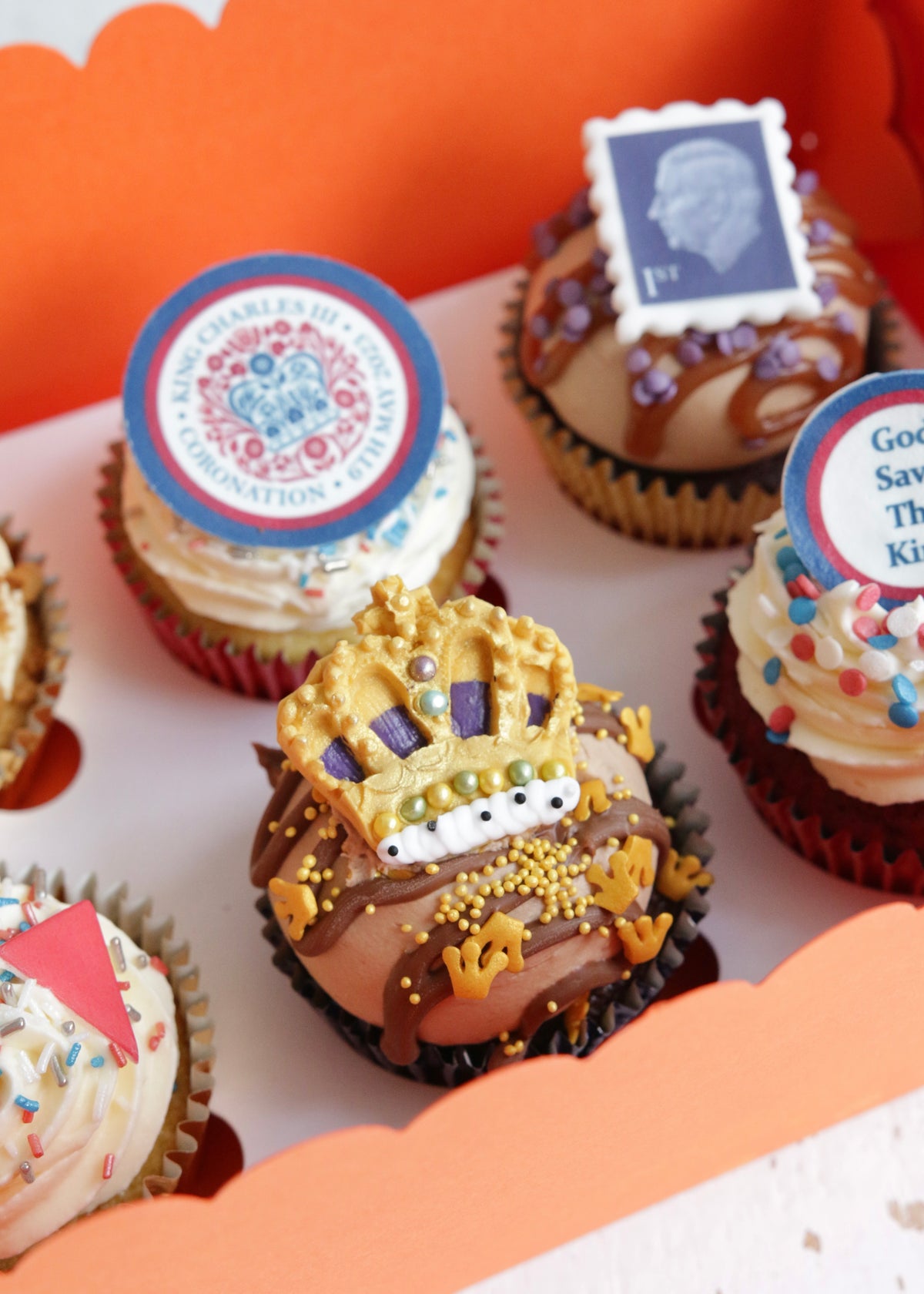 Coronation Cupcakes Crown Close Up