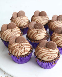 Box of 12 Made Without Gluten Double Chocolate Cupcakes