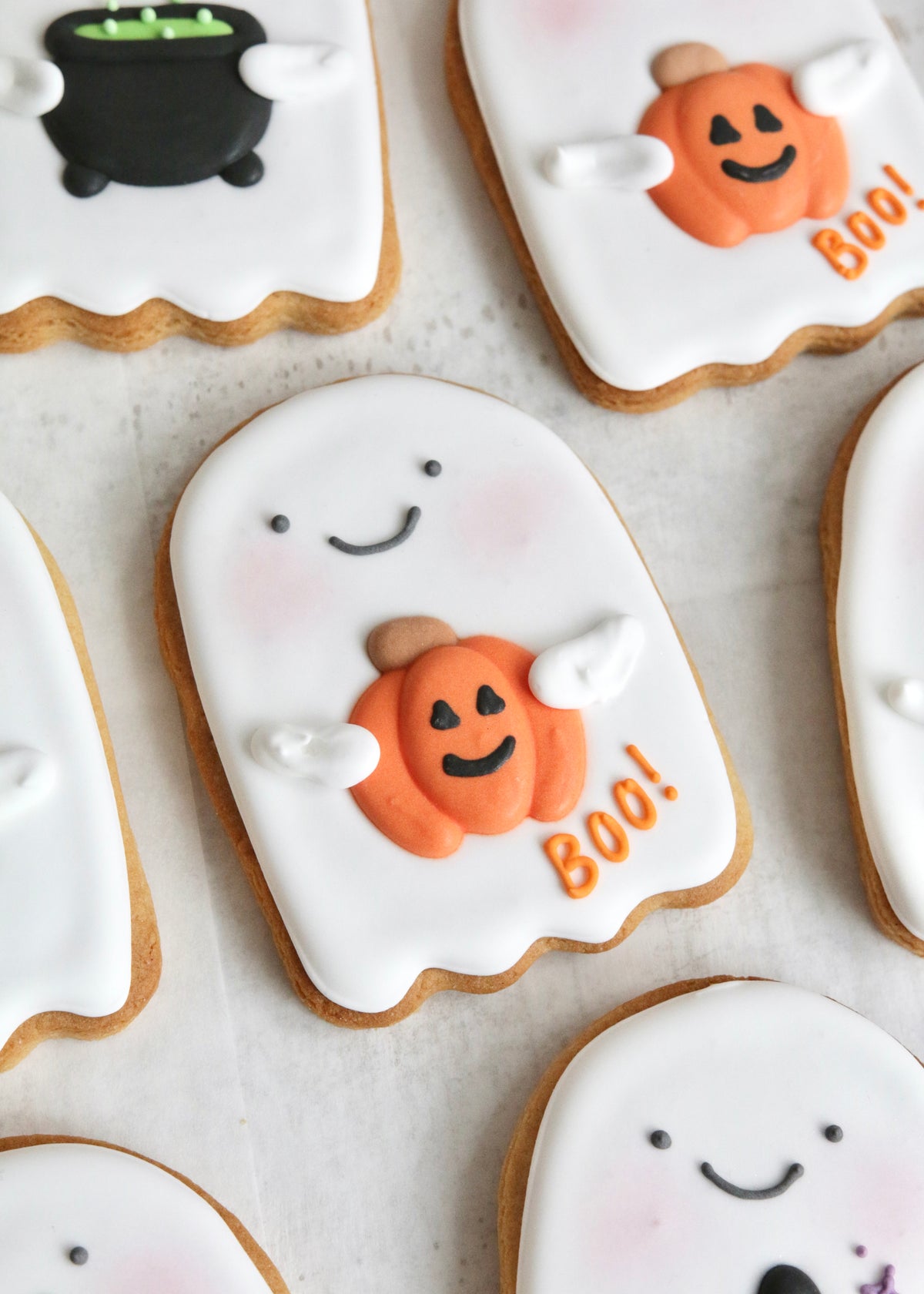 Halloween Ghost Biscuits