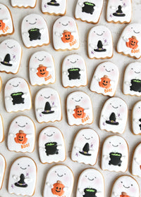 Halloween Ghost Biscuits