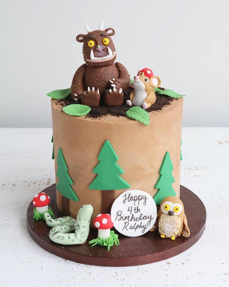 Gruffalo Buttercream Birthday Cake