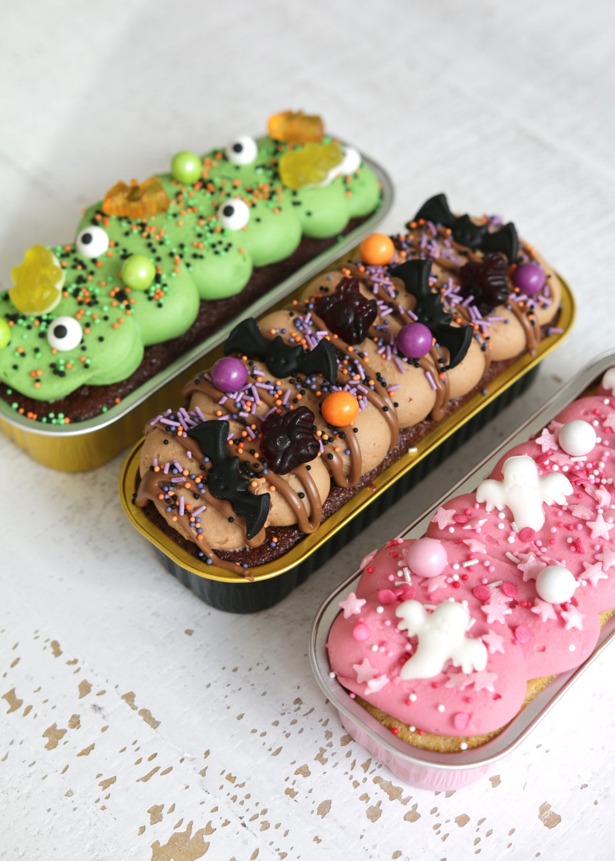 Halloween Little Loaf Cakes