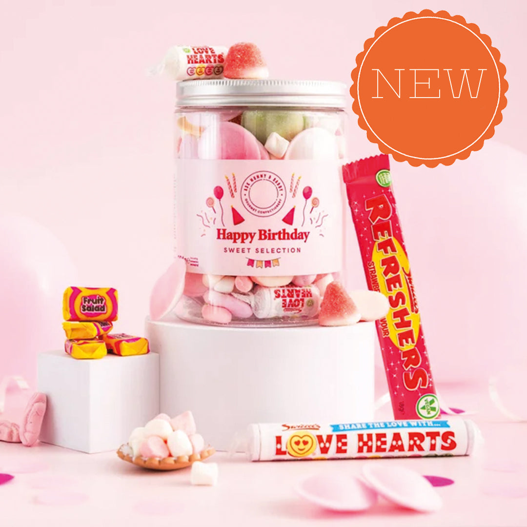 'Happy Birthday' Pink Sweetie Share Tub
