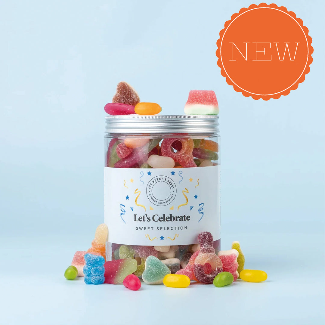 'Let's Celebrate' Blue Sweetie Share Tub