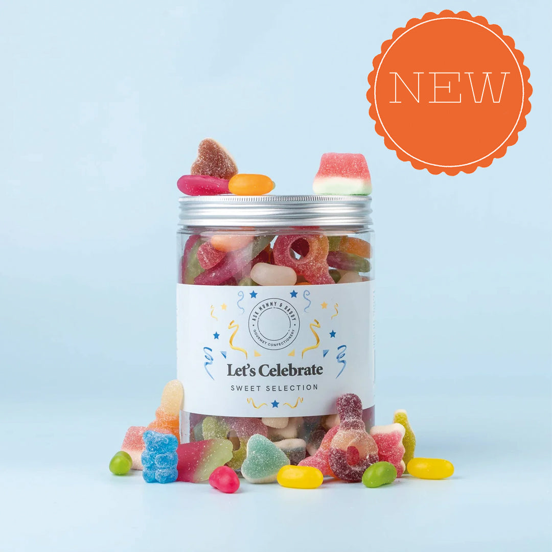 'Let's Celebrate' Blue Sweetie Share Tub