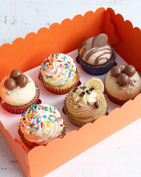 Mixed Box of 6 Cupcakes
