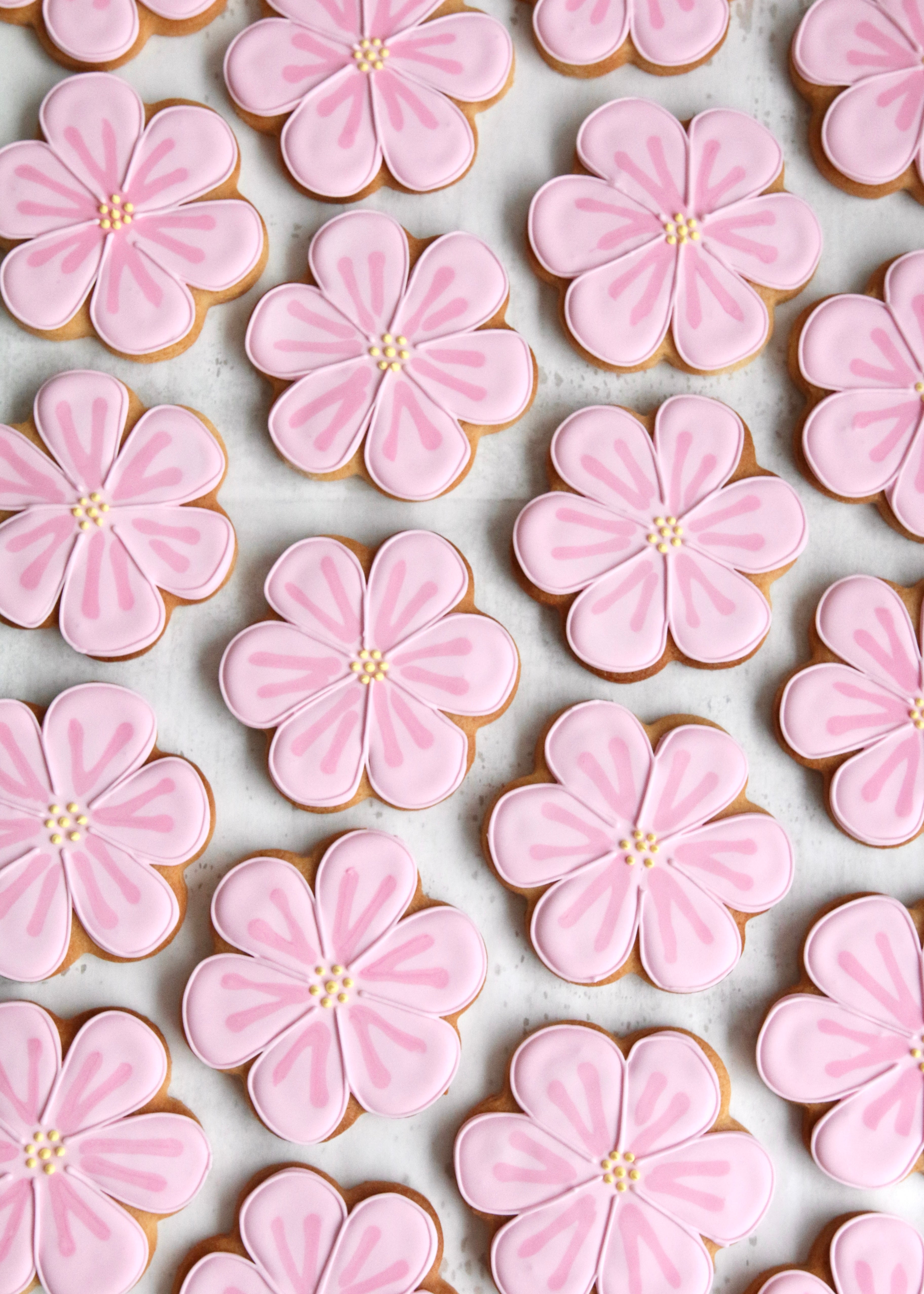 Flower Biscuits