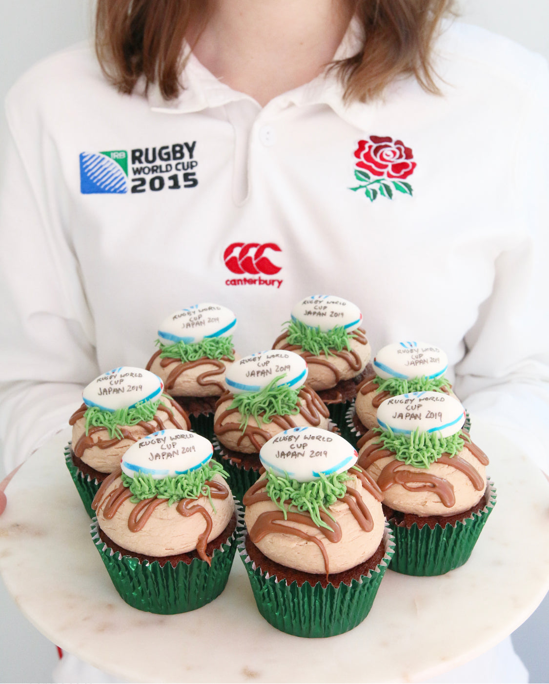 Rugby World Cup Cupcakes