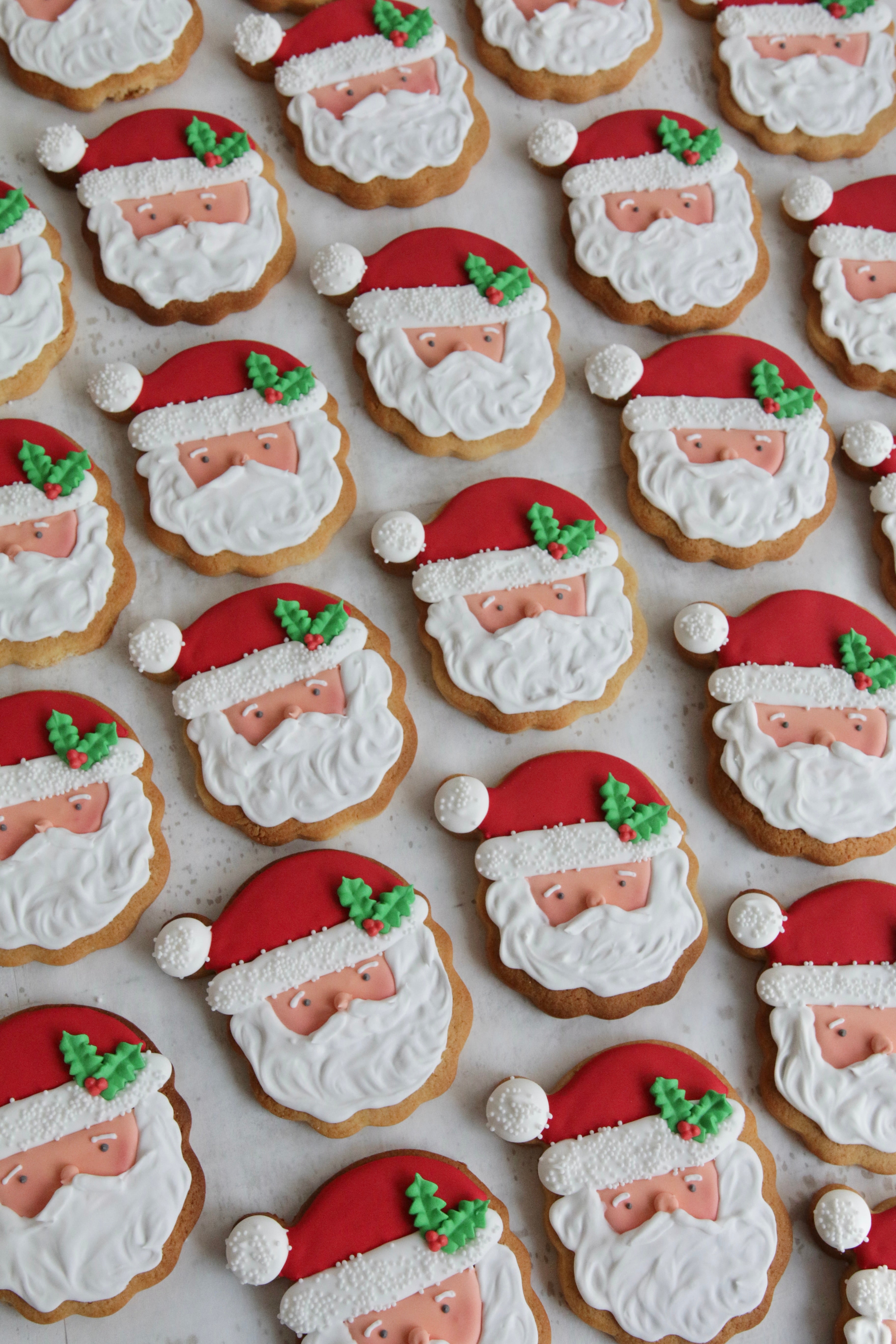 Santa Biscuits Angle