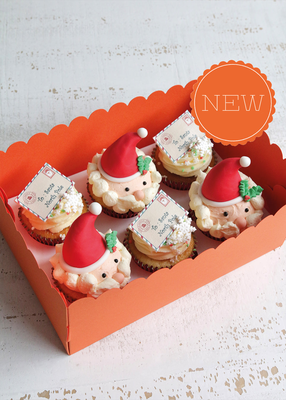 Letter to Santa Cupcakes