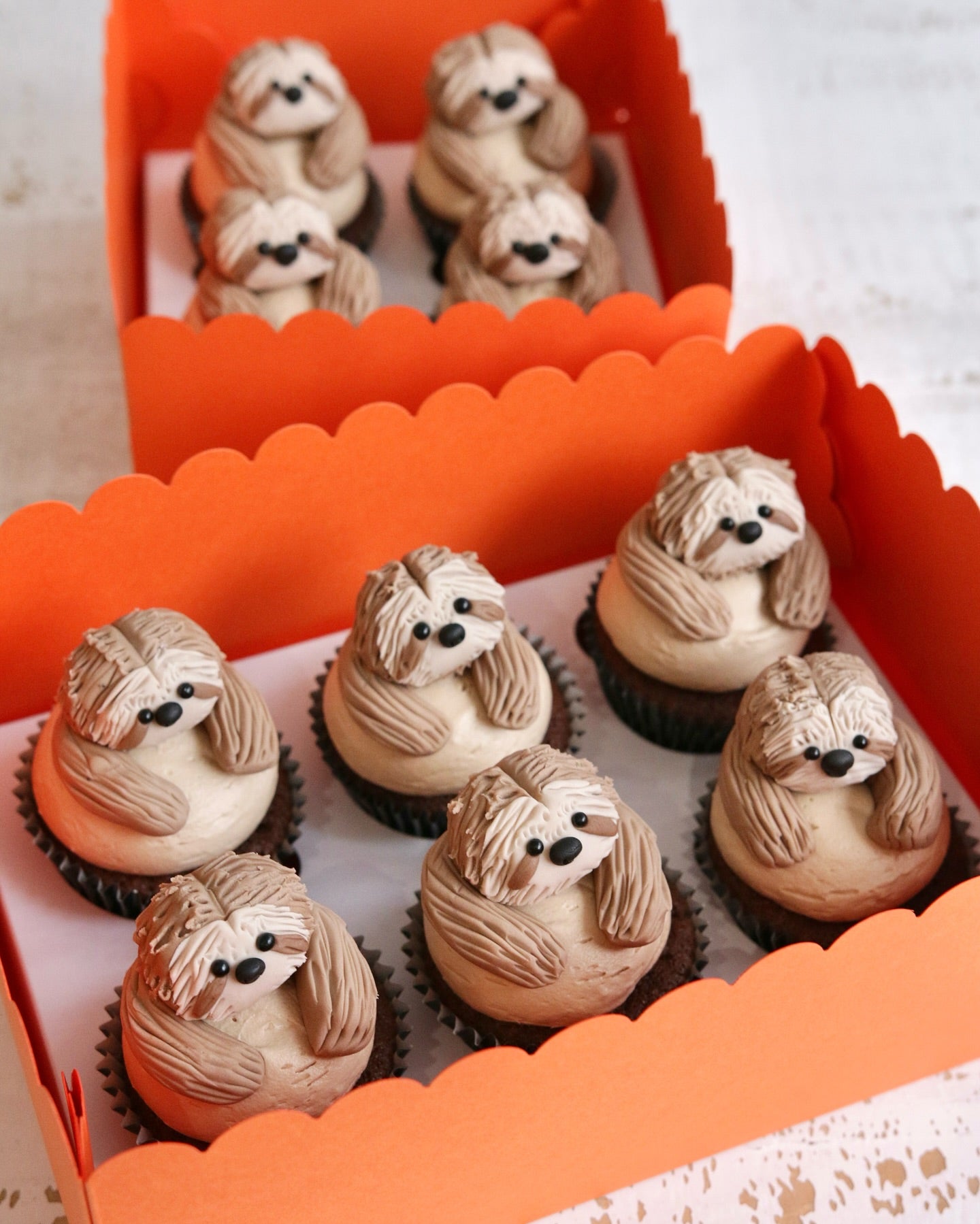 Sloth Cupcakes